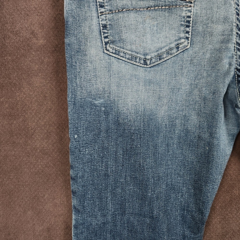 Ariat M4 Hugo Jeans Mens 38x32 Blue Medium Wash Relaxed Boot Cut Denim Workwear - Picture 6 of 16